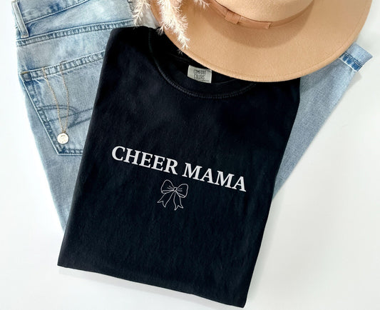 Cheer Mama Bow Unisex Tee