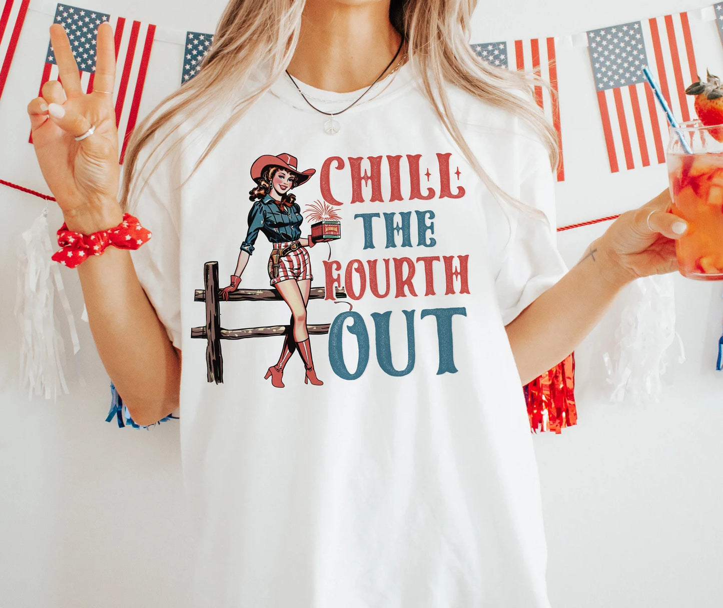 Chill the 4th Out Unisex Tee