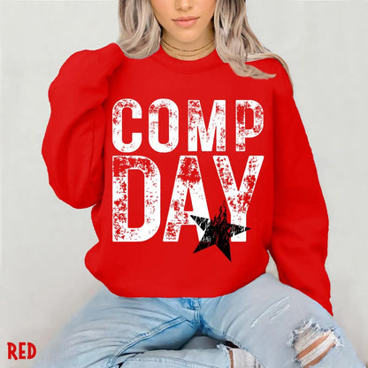 Comp Day Front Only Unisex Crewneck Sweatshirt
