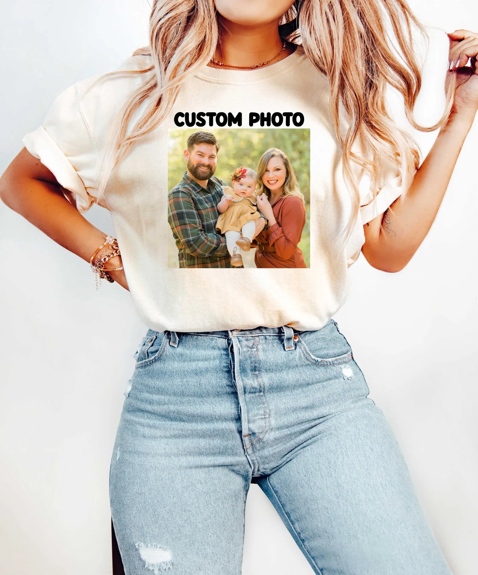Custom Photo Unisex Tee