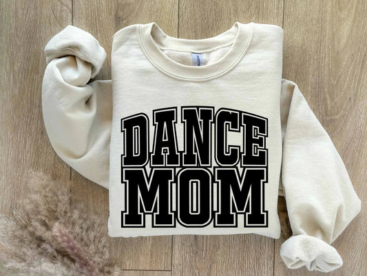 Dance Mom Block Crewneck Sweatshirt