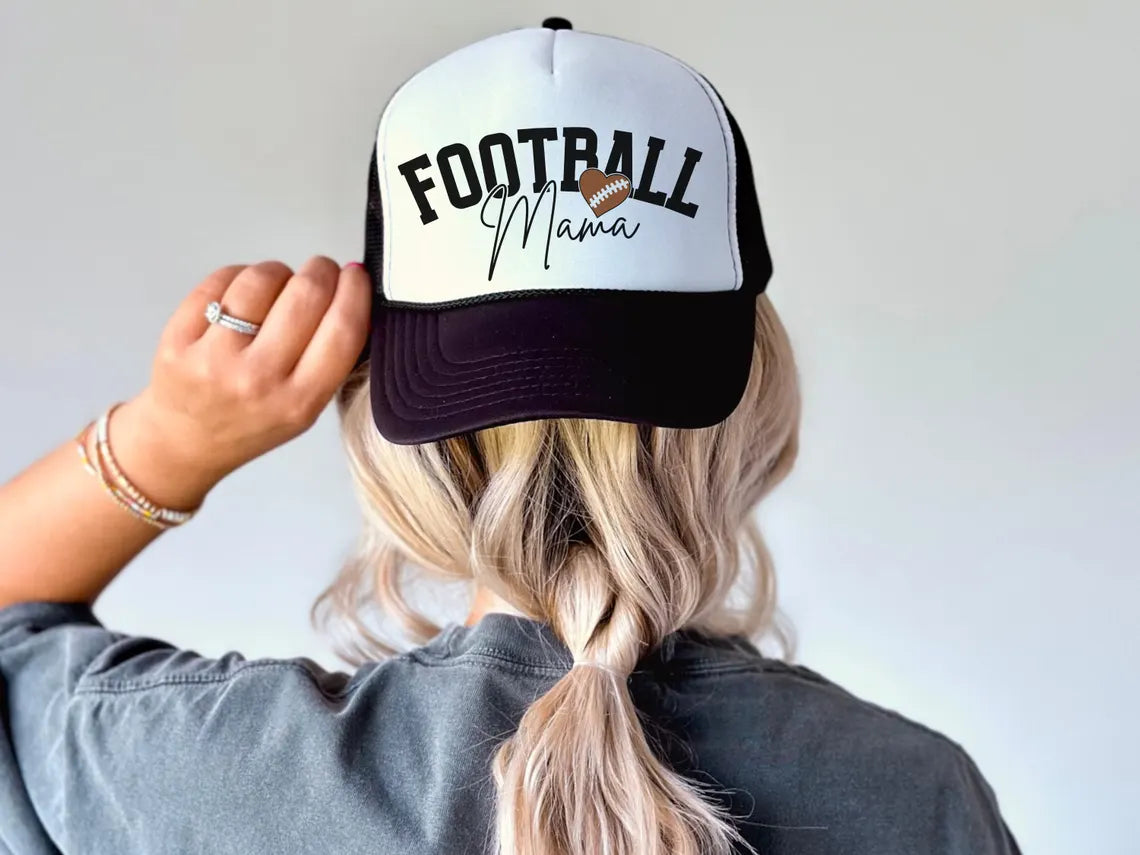 Football Mama (Ball) Trucker Hat