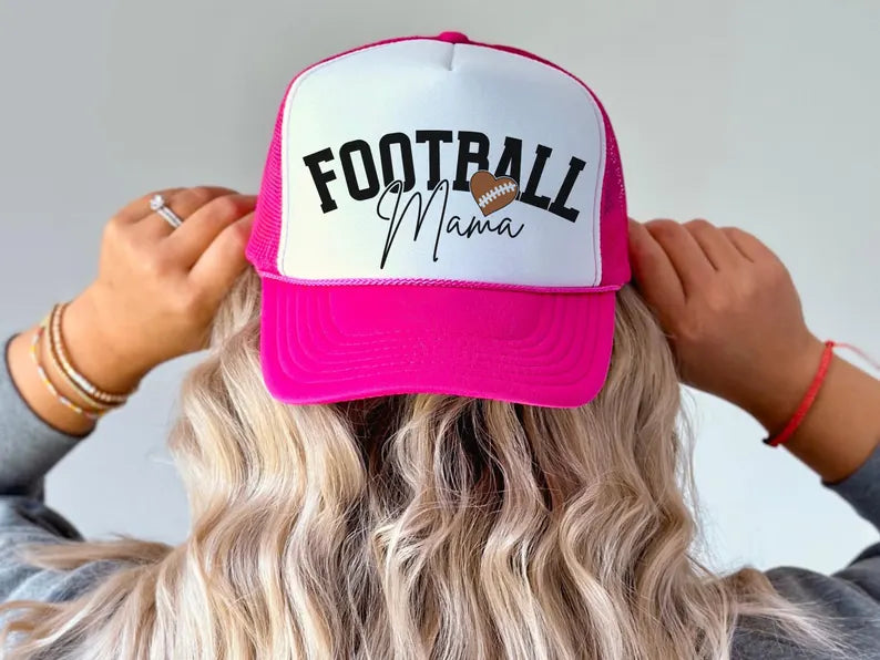 Football Mama (Ball) Trucker Hat