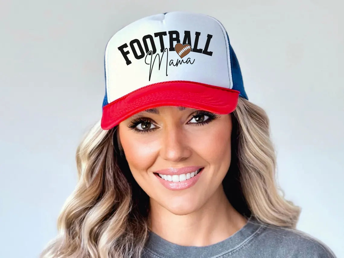 Football Mama (Ball) Trucker Hat
