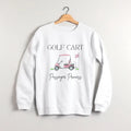 Golf Cart Princess Unisex Crewneck Sweatshirt