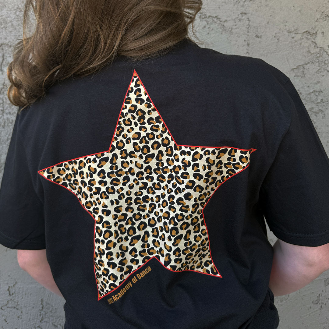 LA Dance Leopard Star Unisex Tee