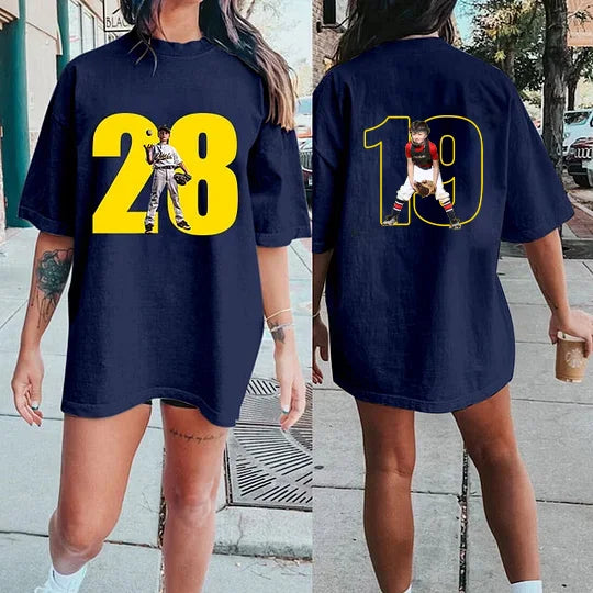 Custom Number and Picture Unisex Tee