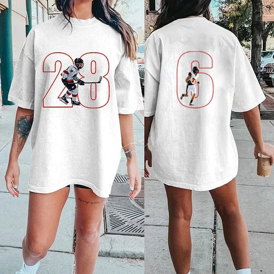Custom Number and Picture Unisex Tee