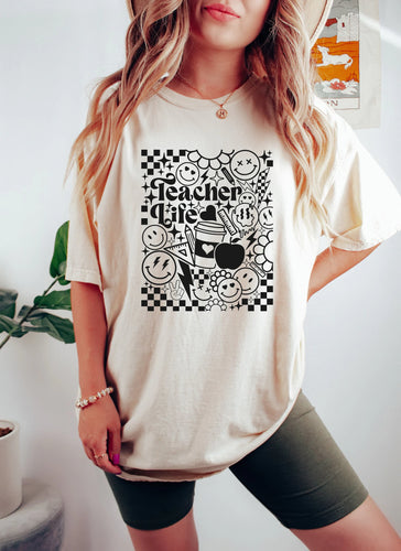 Retro Teacher  Unisex Tee