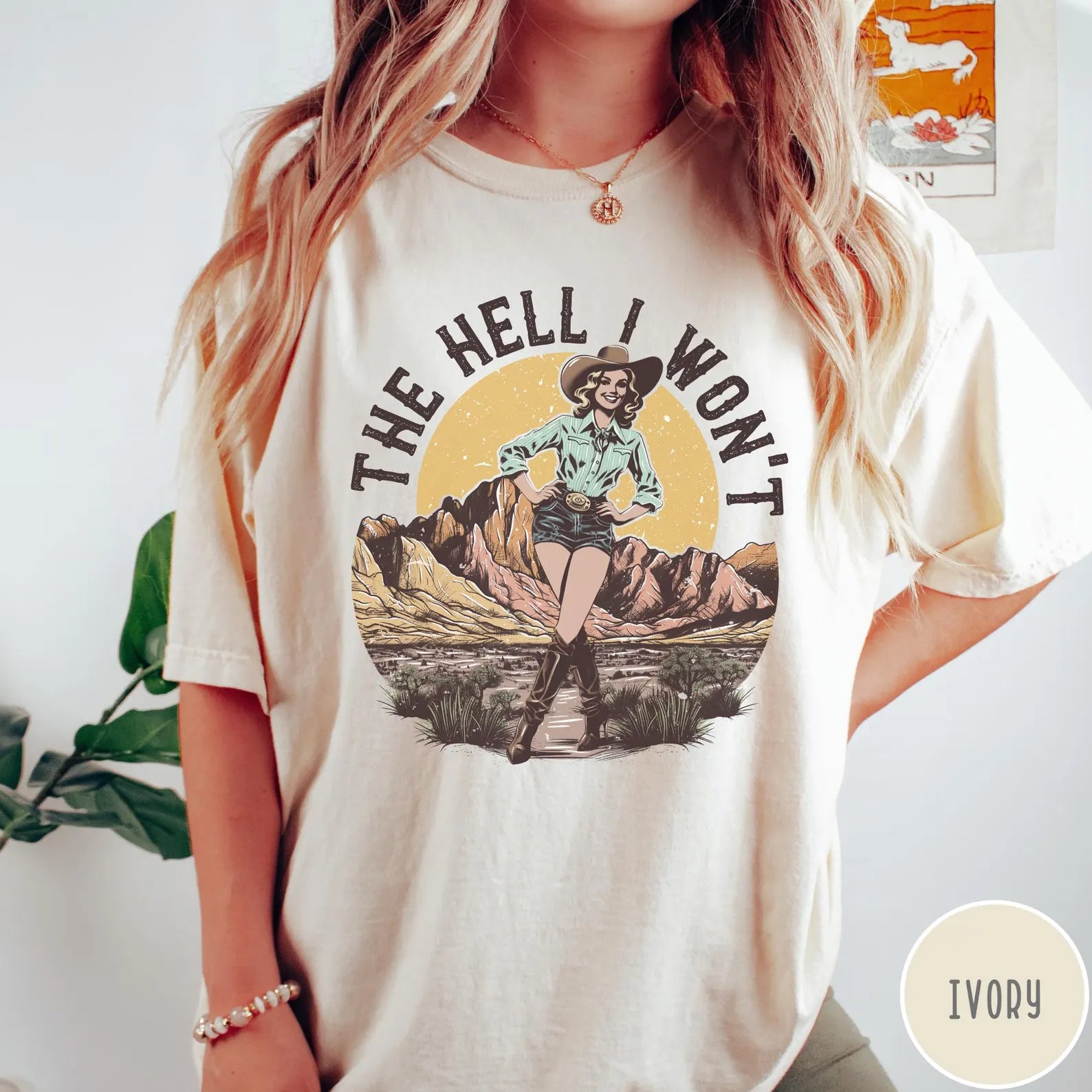 The Hell I Won't Unisex Tee