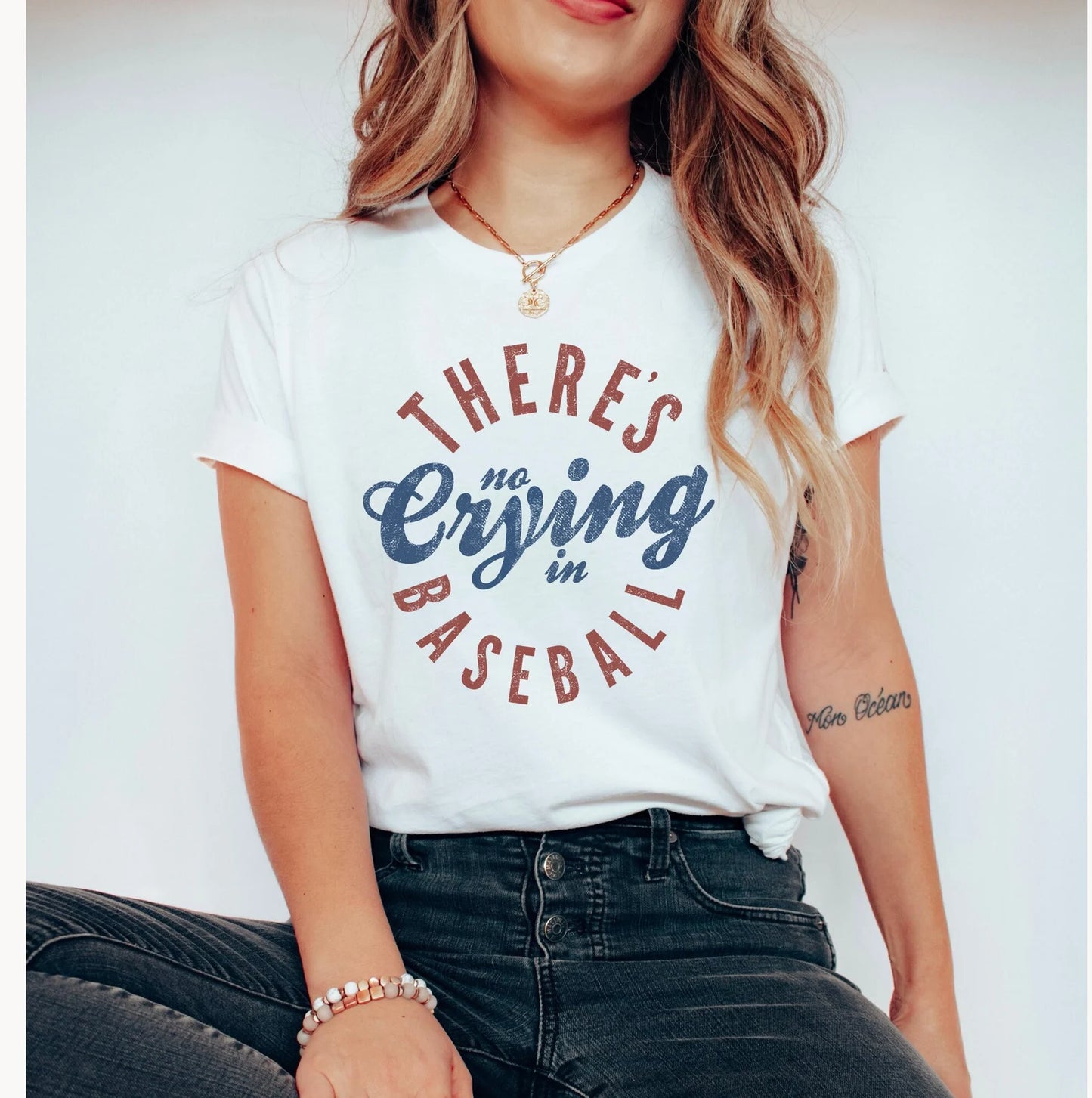 There Is No Crying In Baseball Unisex Tee