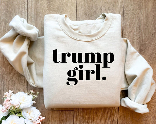 Trump Girl Unisex Crewneck Sweatshirt