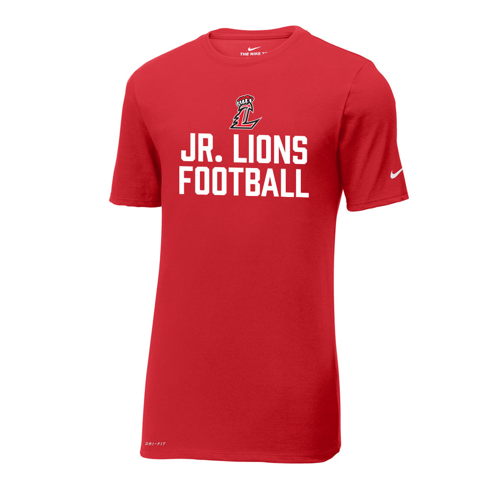 Jr. Lions Football Unisex Nike Dri-Fit Tee