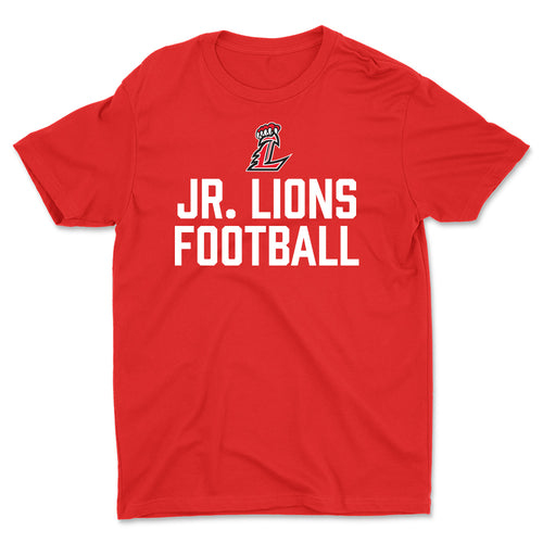 Jr. Lions Football Women's Fitted Tee