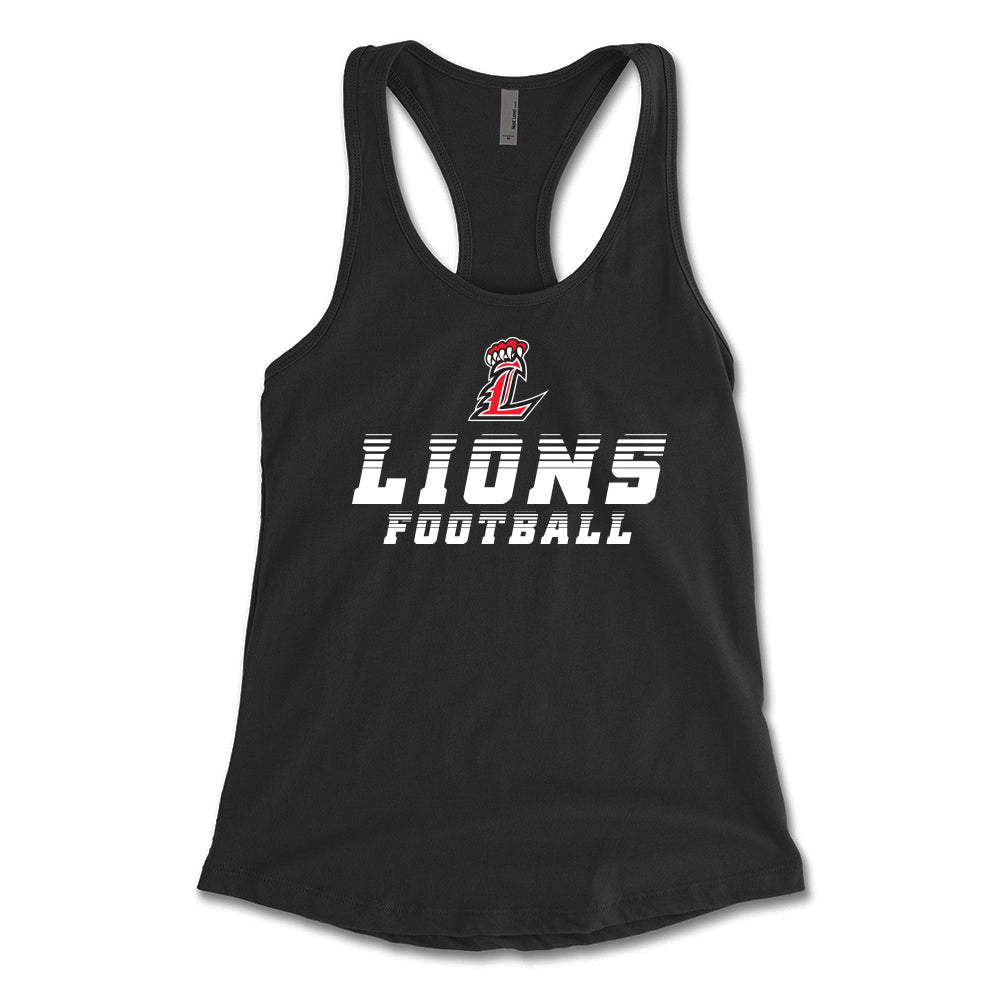 Lions Speed Women's Racerback Tank