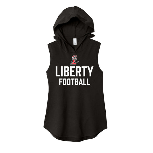 Liberty Ladies Hooded Sleeveless Tee