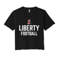 Liberty Football Cropped Tee