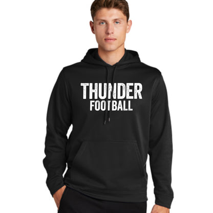 Adult Unisex Thunder Distressed Hoodie