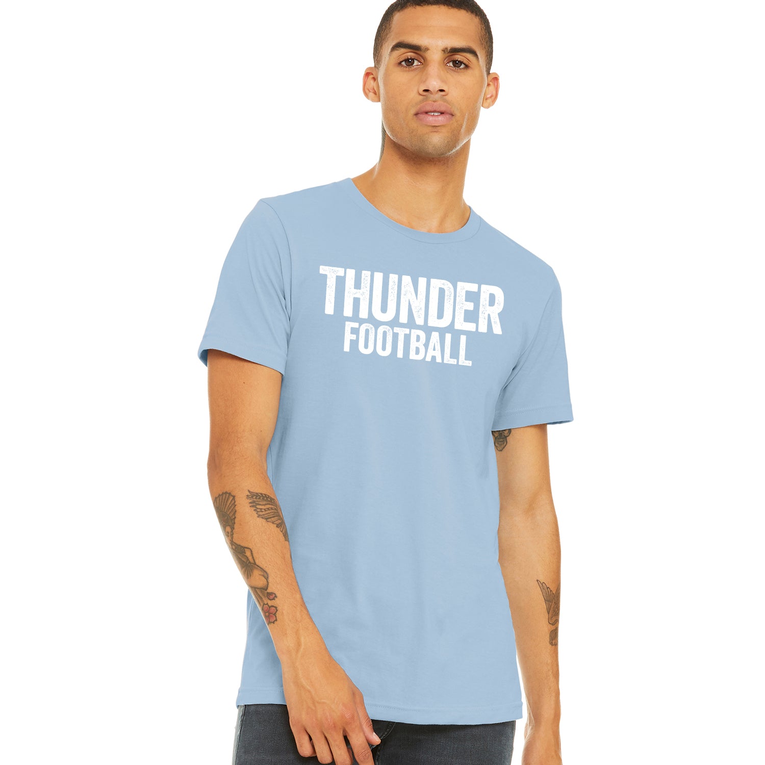 Adult Unisex Thunder Distressed Tee