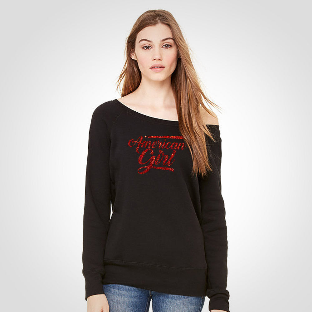 American Girl Slouchy Sweatshirt