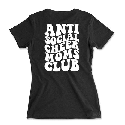 Anti Social Cheer Mom Women's Fit Tee