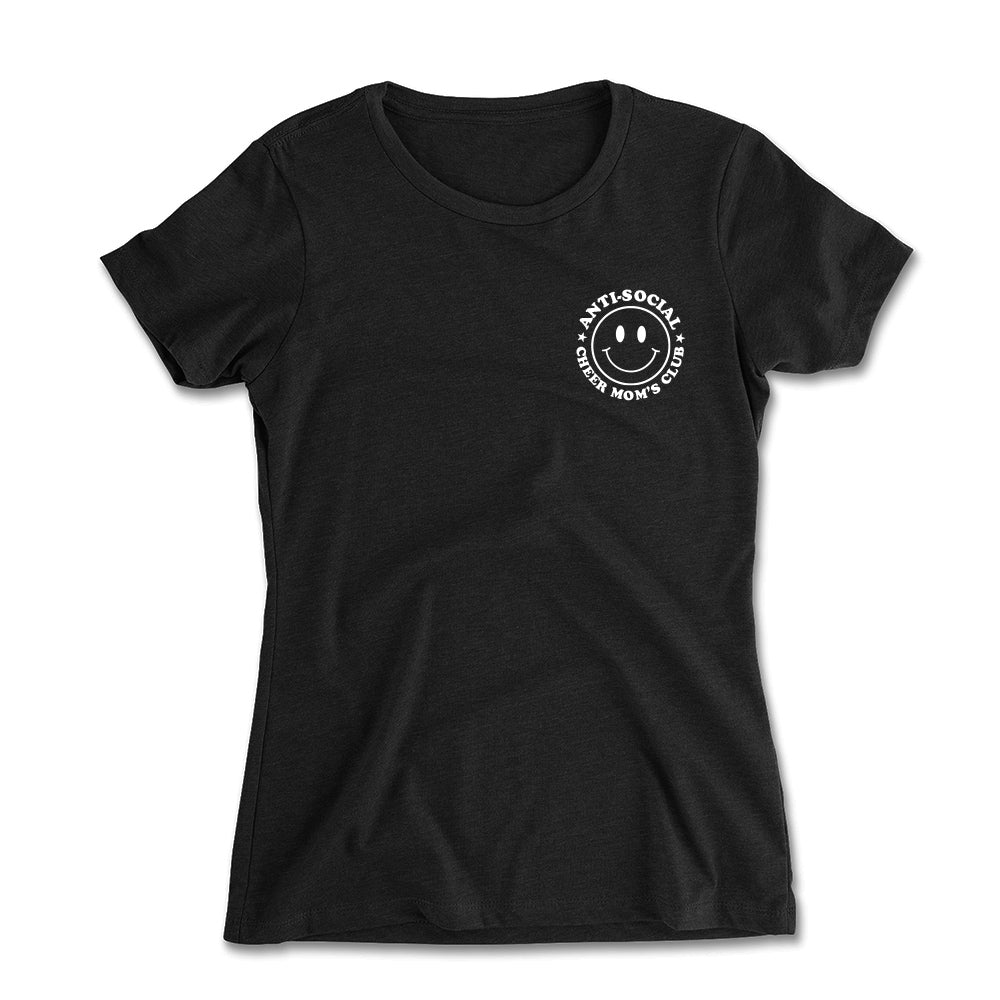 Anti Social Cheer Mom Women's Fit Tee