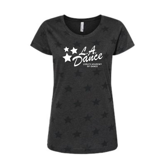 LA Dance Star Scoop Neck Tee