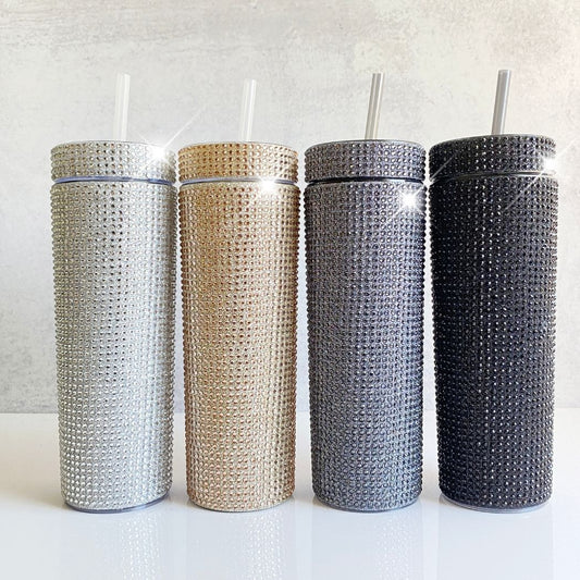 Super Blingy Rhinestone Tumblers