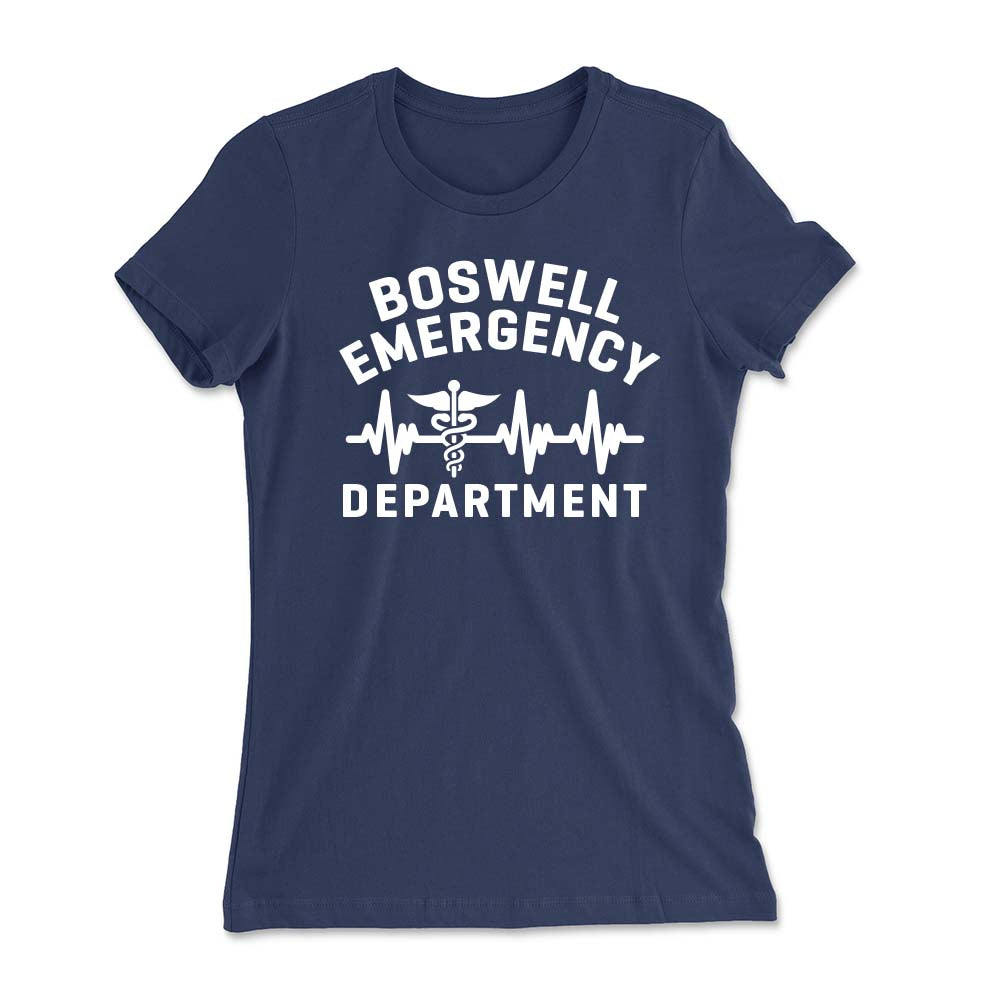Boswell Emergency Department Women's Fitted Tee