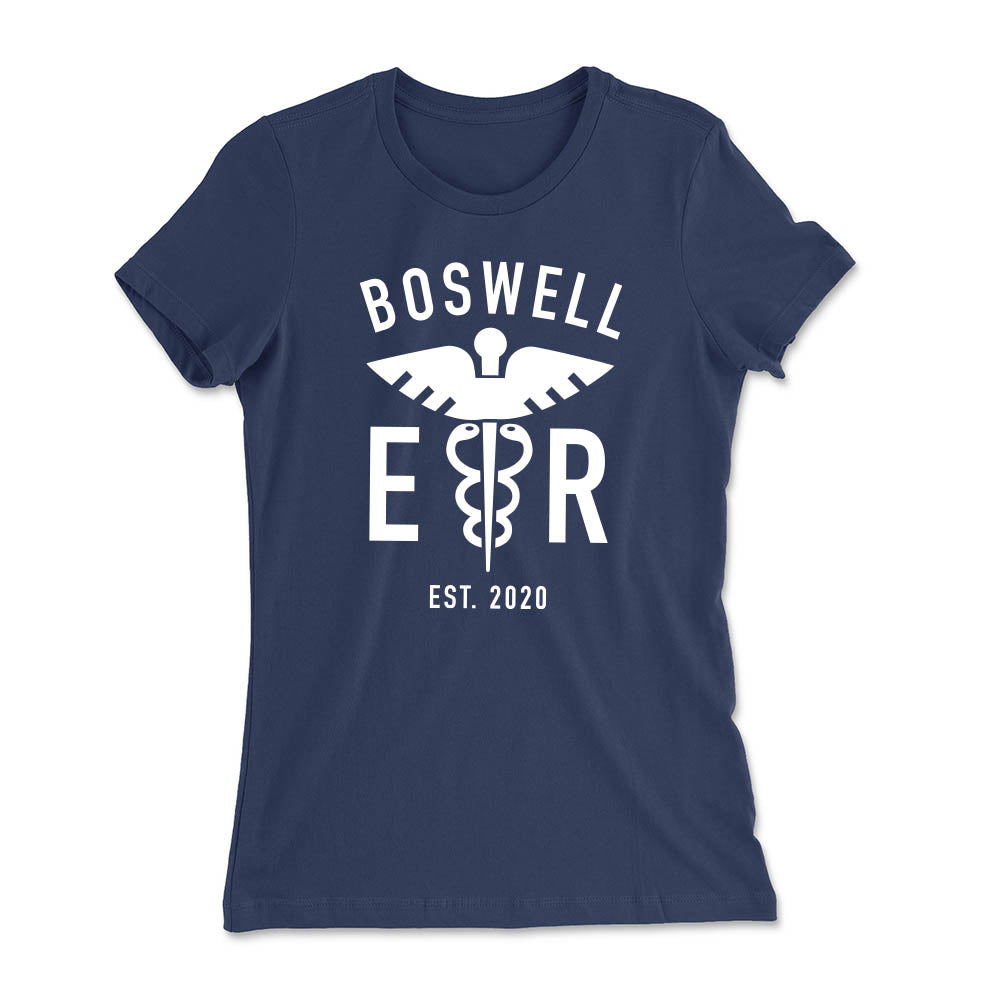 Boswell ER Women's Fitted Tee (one-sided)