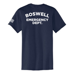 Boswell Emergency Department Flag Pocket Tee