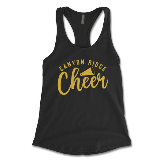 Canyon Ridge Cheer Racerback Tank