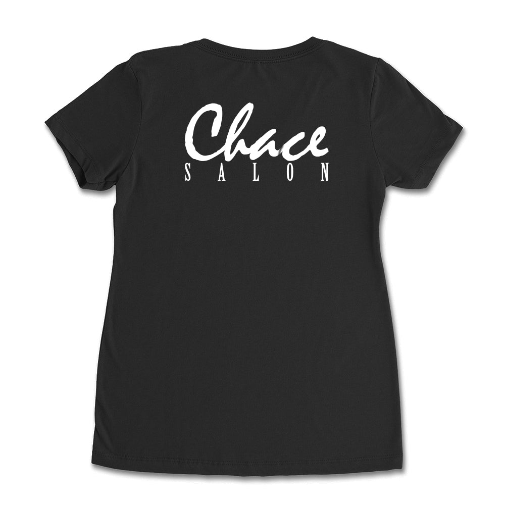 Chace Salon Ladies V-Neck Tee