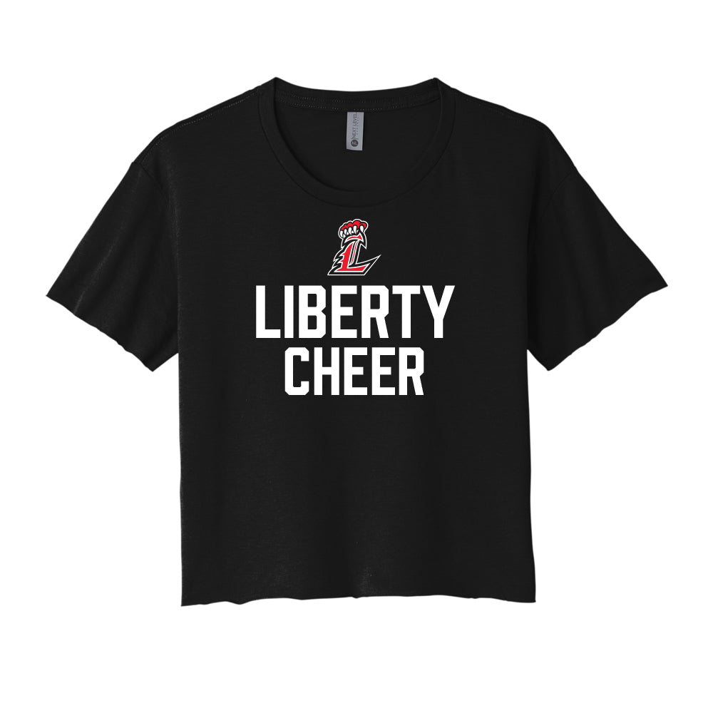 Lions Cheer Cropped Tee