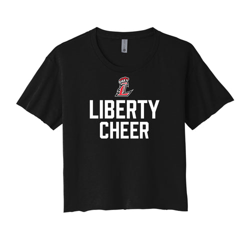 Lions Cheer Cropped Tee