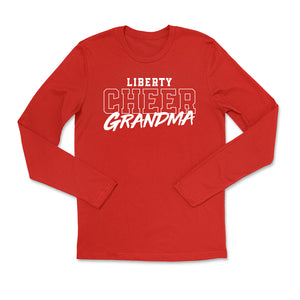 Liberty Cheer Grandma Unisex Long Sleeve Tee