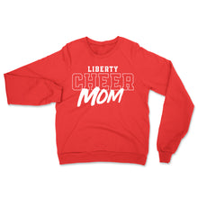 Load image into Gallery viewer, Liberty Cheer Mom Unisex Sweatshirt