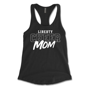 Liberty Cheer Mom Racerback Tank