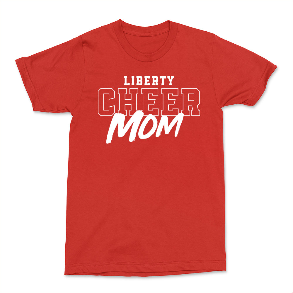 Liberty Cheer Mom Unisex Tee