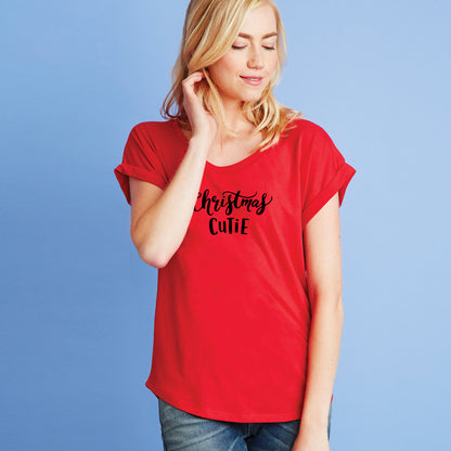 Christmas Cutie  Dolman Tee