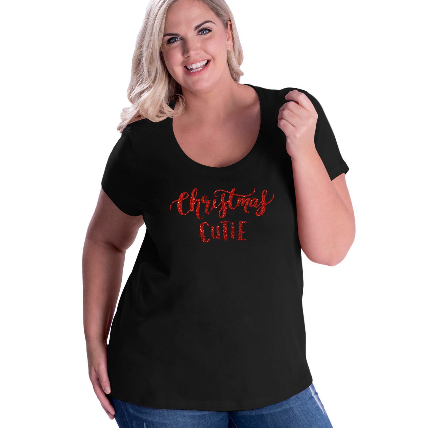 Christmas Cutie Curvy Tee