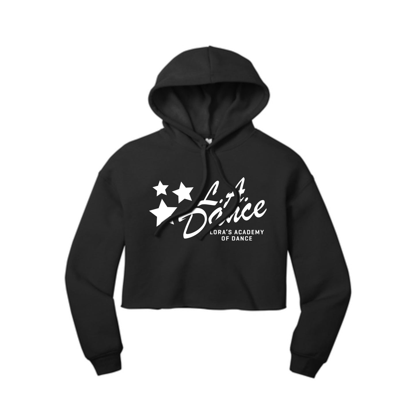 LA Dance Cropped Hoodie