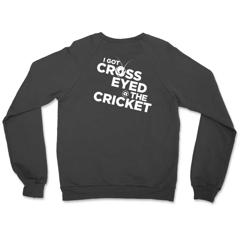 Cross Eyed Cricket Crewneck Sweatshirt