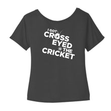 Load image into Gallery viewer, Cross Eyed Cricket Slouchy Tee