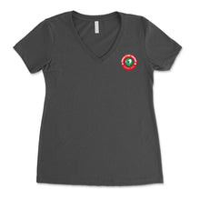 Load image into Gallery viewer, Cross Eyed Cricket Women&#39;s V- Neck Tee