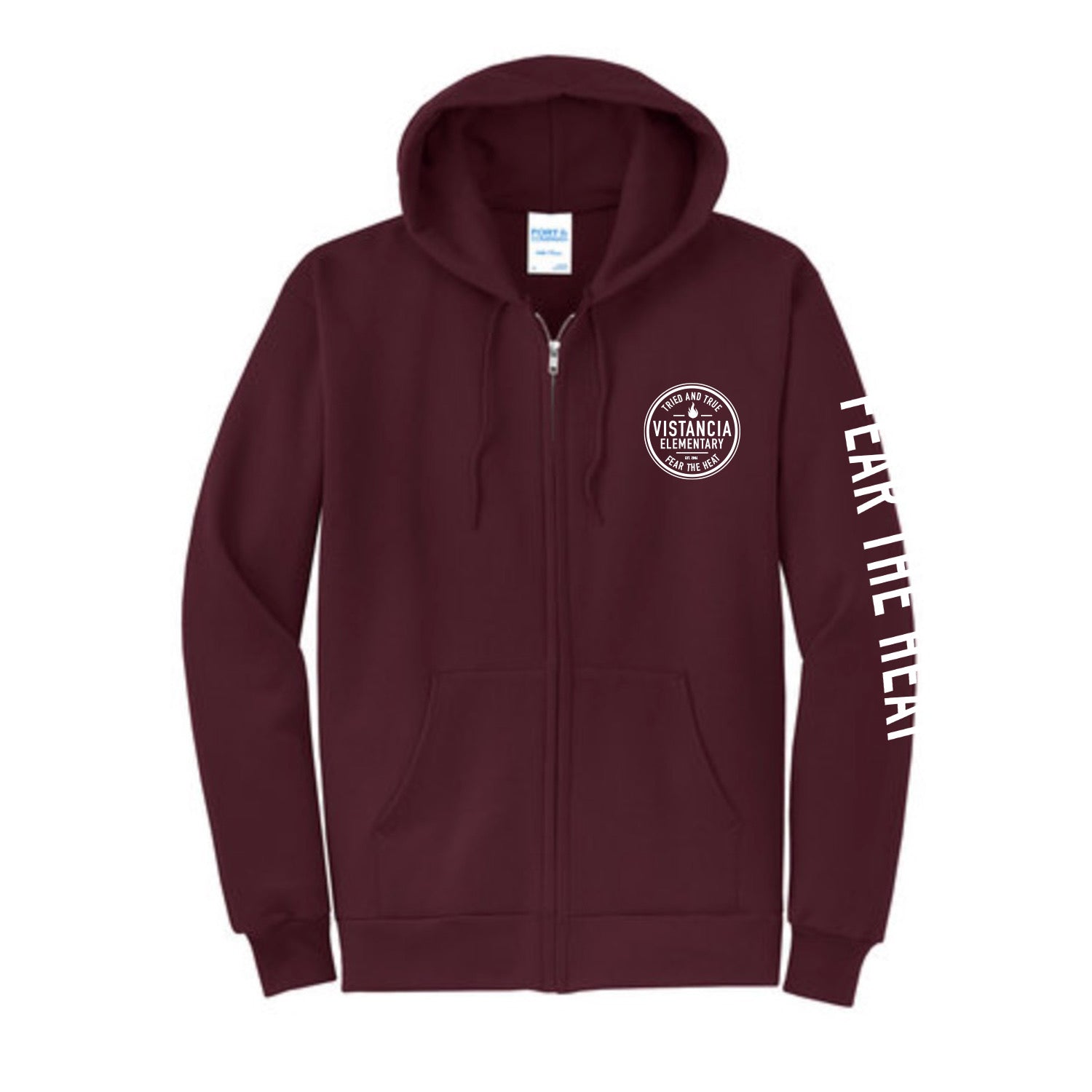 Vistancia Elementary Fear The Heat Full Zip Sweatshirt