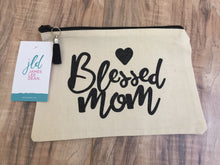Load image into Gallery viewer, Blessed Mom Makeup Bag