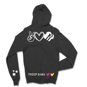 Girl Scouts Smiley Face Full Zip Sweatshirt (Adult and Youth)
