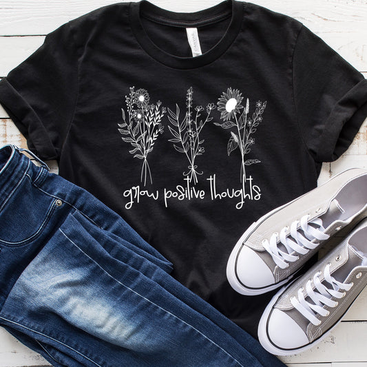 Grow Positive Thoughts Tee