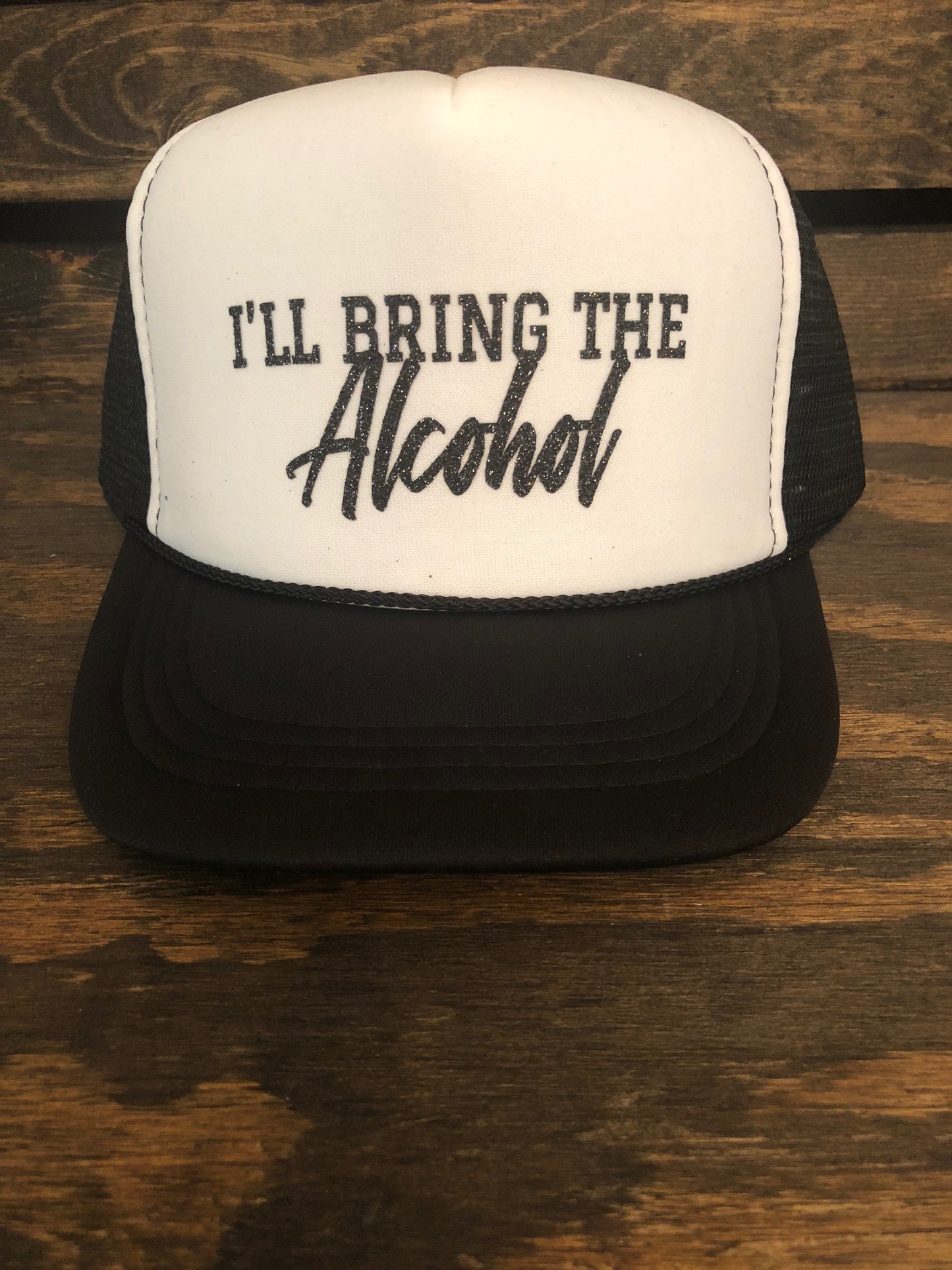 I'll Bring the Alcohol, Bad Decisions, and Bail Money trucker hat set